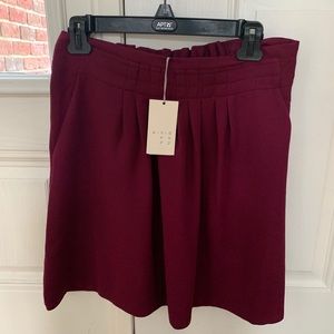 Berry colored skirt
